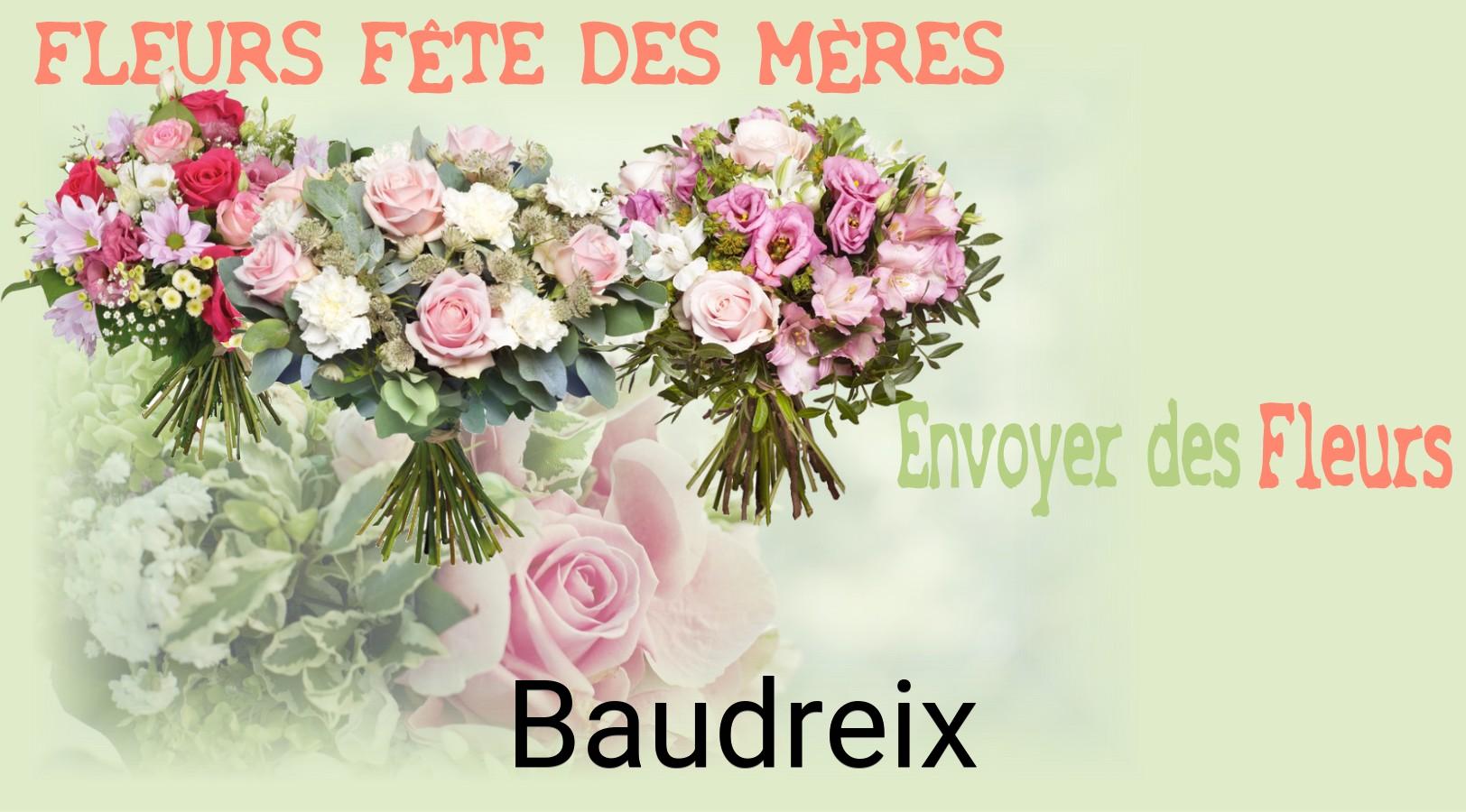 Bouquet de Fête des Mères livré à Baudreix